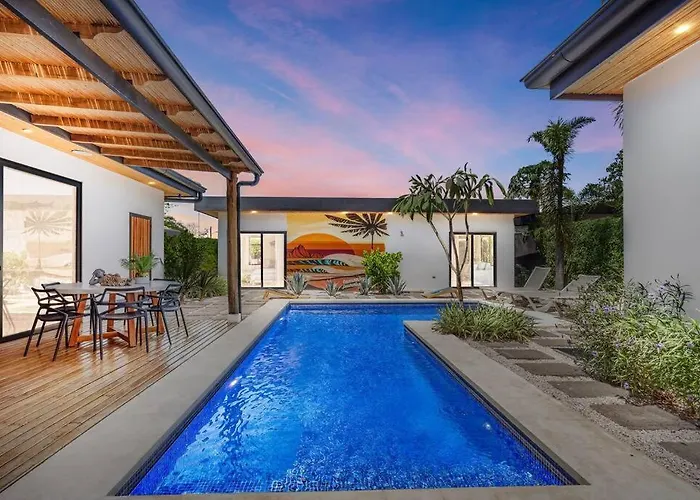 Villa Cu15 New Modern With Casitas And Private Pool Tamarindo